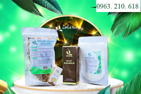 combo điều trị mụn chuyên sâu